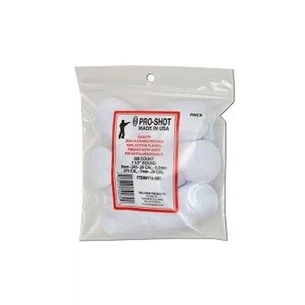 Патч для чищення зброї Pro-Shot 6mm-.30 - 1 1/2" круглий бавовна 300 шт/уп (11/2-300) зображення 1