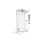Витяжка кухонна Faber Corinthia Isola Ev8+ Dg Matt/Concrete A37 (110.0456.220) - зменшене зображення 2