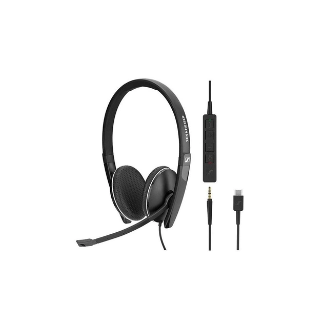Навушники Sennheiser SC 165 USB-C / 3.5mm (508356) - зображення 1