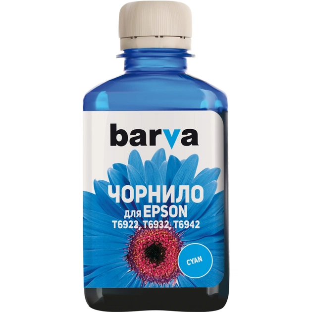 Чорнило Barva Epson E69, 180 мл, cyan (E69-766) - изображение 1