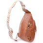 Сумка Vintage Жіноча з однією лямкою через плече з гладкої екошкіри Руда (22767) - зменшене зображення 2