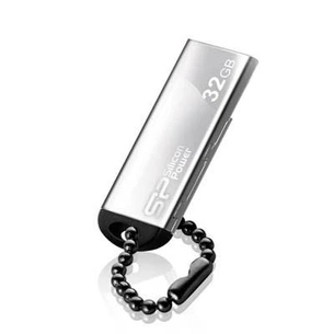 USB флеш накопичувач Silicon Power 32Gb Touch 830 silver (SP032GBUF2830V1S) зображення 1