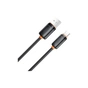 Дата кабель USB 2.0 AM to USB-C 1.0m 3A black XO (NB302-AC.black) - зменшене зображення 2