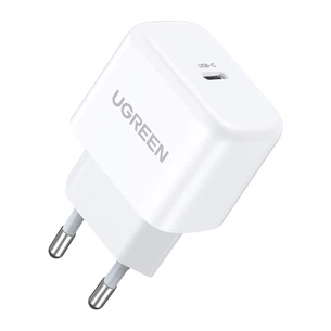 Зарядний пристрій Ugreen CD241 Mini PD 20W Fast Charger (White) (10220) зображення 1