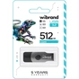 USB флеш накопичувач Wibrand 512GB Lizard Black USB 3.2 (WI3.2/LI512P9B) - зменшене зображення 3