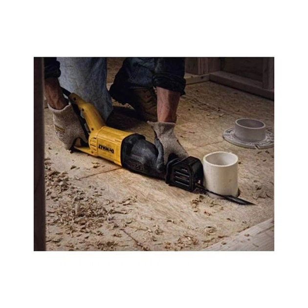 Шабельна пила DeWALT 1100 Вт, 0 - 2800 хід/хв, величина ходу 29 мм, 3.5 кг, кейс (DWE305PK) - picture 7