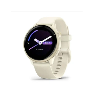Смарт-годинник Garmin vivoactive 6, Bone/Lunar Gold, GPS смарт-годинник (010-02985-01) зображення 1