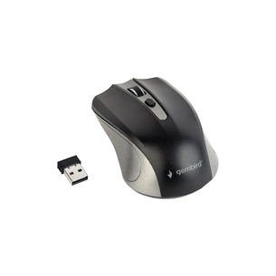 Мишка Gembird MUSW-4B-04-GB Black+Grey (MUSW-4B-04-GB) зображення 1