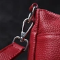 Сумка Vintage Жіноча середнього розміру на три відділення із натуральної шкіри Червона (22803) - зменшене зображення 12