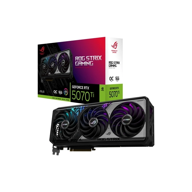 Відеокарта ASUS GeForce RTX5070 Ti 16GB ROG STRIX OC GAMING (ROG-STRIX-RTX5070TI-O16G-GAMING) - picture 9