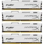 Модуль пам'яті для комп'ютера DDR4 32GB (4x8GB) 2666 MHz HyperX FURY White Kingston Fury (ex.HyperX) (HX426C16FW2K4/32) - зменшене зображення 1
