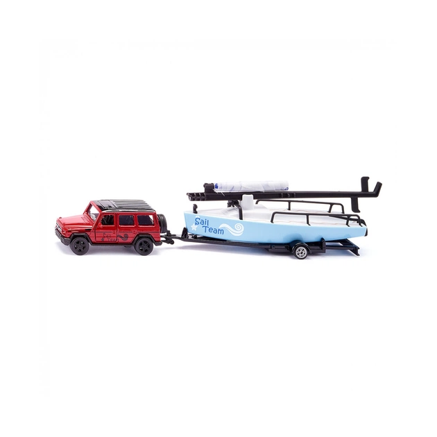 Спецтехніка Siku Mercedes G65 AMG з човном (6336309) - изображение 1