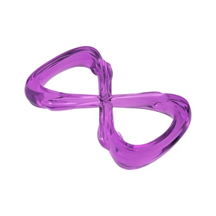 Іграшка для собак WAUDOG Fun Durable Вісімка 200 мм фіолетова (62189) зображення 1