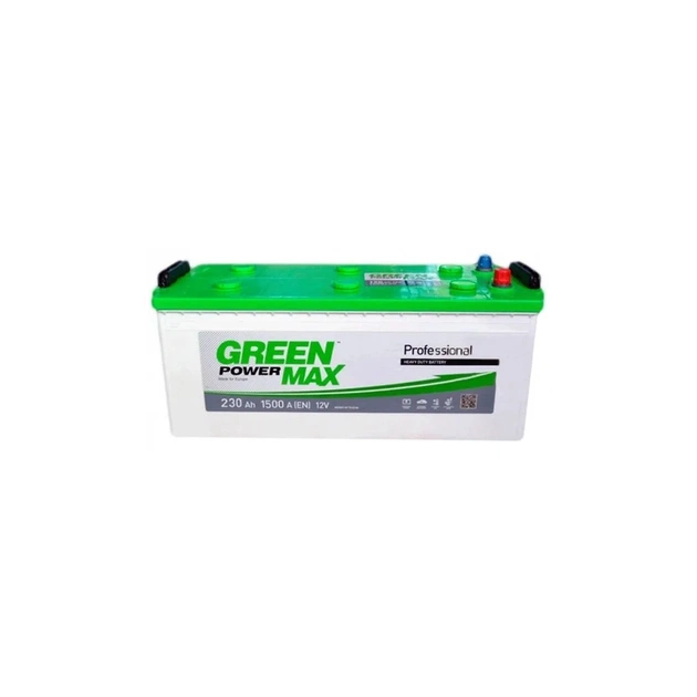 Акумулятор автомобільний GREEN POWER MAX 230Ah бокова(+/-) (1500EN) (22376) - зображення 1