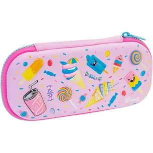 Пенал Cool For School 1 відділення з органайзером рожевий (QT-5649-Pink) зображення 1