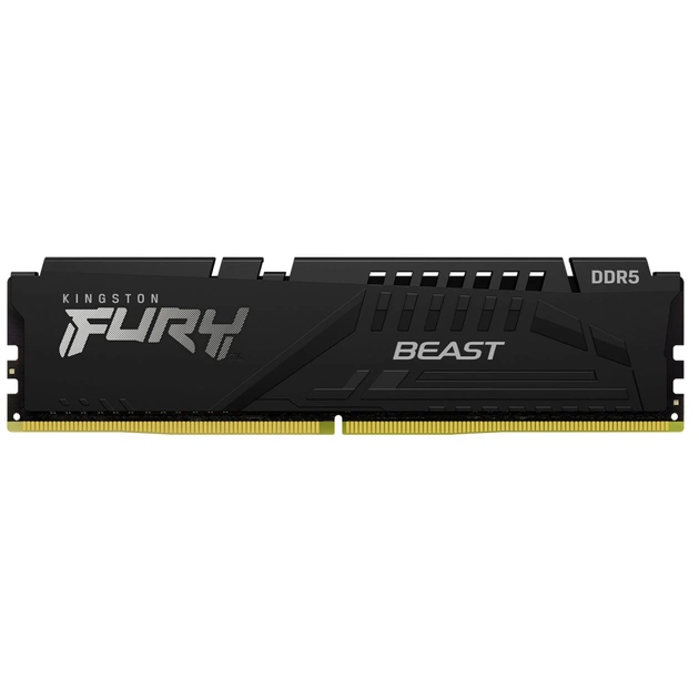 Модуль пам'яті для комп'ютера DDR5 32GB 4800 MHz Beast Black Kingston Fury (ex.HyperX) (KF548C38BB-32) - зображення 1