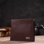 Портмоне Canpellini З натуральної шкіри Темно-коричневе (21782) - зменшене зображення 8