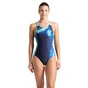 Купальник Arena Dreamhline Swimsuit V Back 008328-780 синій, бірюзовий 36 (3468337419013) - зменшене зображення 1