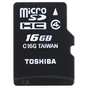 Карта пам'яті Toshiba 16Gb microSDHC UHS-I class 10 (SD-C016UHS1(BL5A) - зменшене зображення 1