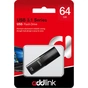 USB флеш накопичувач AddLink 64GB U55 Black USB 3.1 (ad64GBU55B3) - зменшене зображення 2