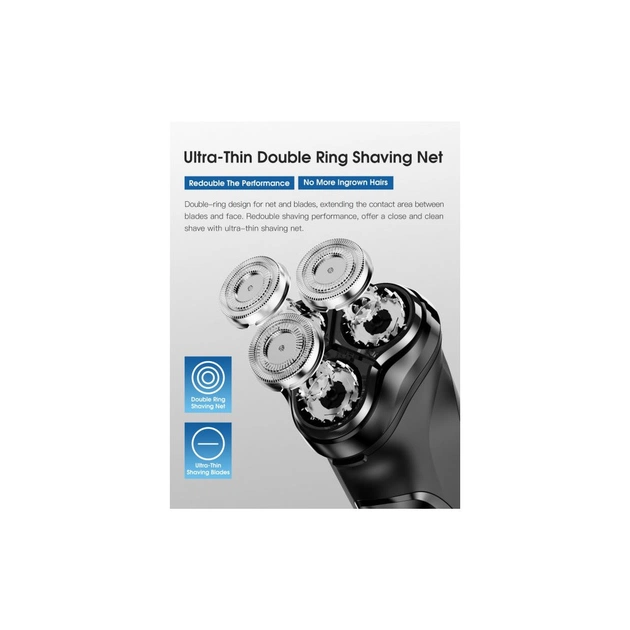 Електробритва Xiaomi Enchen BlackStone 3D Black - изображение 4