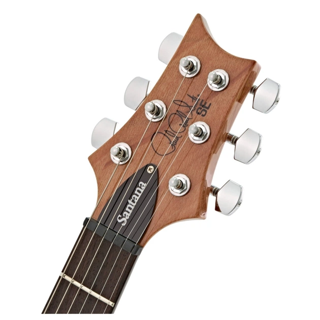 Электрогитара PRS SE Santana Yellow - изображение 5