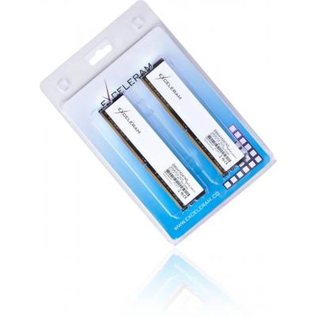 Модуль пам'яті для комп'ютера DDR4 16GB (2x8GB) 2400 MHz Black&White Series eXceleram (EBW416247AD) - зображення 1