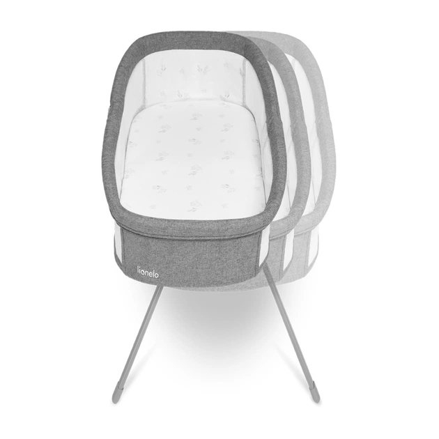 Кроватка Lionelo приставная Malin Grey Stone (LO-MALIN GREY STONE) - изображение 4
