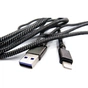 Дата кабель USB 3.0 AM to Lightning 1.0m 4A black Dengos (NTK-L-KPR-USB3-BLACK) - зменшене зображення 4