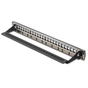 Патч-панель 19" 1U 24 порти набірна Kyestone Digitus (DN-91411-LF) - зменшене зображення 2