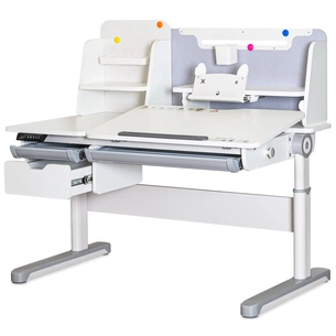 Парта Mealux Milton Electro Grey (BD-730 WG) зображення 1