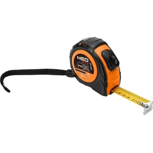 Рулетка Neo Tools 5мx16мм, з фіксатором змотування (67-221) зображення 1