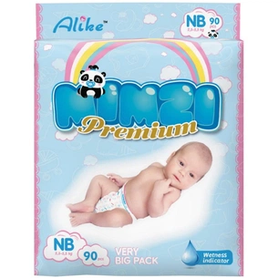 Підгузки Mimzi NB 2.5-5.5 кг 90 шт (MDNB90) зображення 1