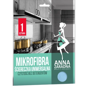 Серветки для прибирання Anna Zaradna з мікрофібри універсальна 1 шт. (5903936012626) зображення 1