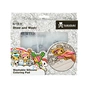 Підкладка настільна Kite силіконова розмальовка tokidoki, 30х40см (TK22-424) - уменьшенное изображение 2
