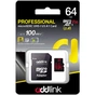 Карта пам'яті AddLink 64GB microSDXC class 10 UHS-I V30 U3 A1 (ad64GBMSXU3A) - зменшене зображення 2