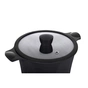 Каструля Ringel Zitrone black с крышкой 4,2 л (RG-2108-24/1 BL) - зменшене зображення 4