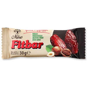 Батончик Misso Fitbar Фінік і фундук 30 г (4820232570302) зображення 1