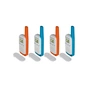 Портативна рація Motorola TALKABOUT T42 Quad Pack (B4P00811MDKMAQ) - зменшене зображення 1