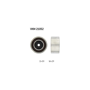 Ролик натягувача ременя SKF VKM 21052 зображення 1