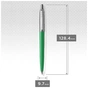 Ручка кулькова Parker JOTTER 17 Originals Green CT BP в Eco упаковці (15 232e) - зменшене зображення 4
