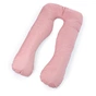 Подушка MirSon для вагітних та відпочинку Eco Line №8016 U-подібна Dusty Rose (2200006178415) - зменшене зображення 1