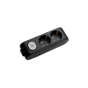 Колодка для подовжувача Panasonic X-tendia 2 гнізда black (WLTA04202BL-UA) зображення 1