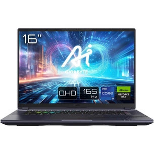 Ноутбук Gigabyte Aorus 16X ASG 2024 (AORUS 16X ASG-63UAC64SD) Midnight Gray зображення 1