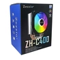Кулер до процесора Zezzio ZH-C400 ARGB - зменшене зображення 7