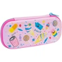 Пенал Cool For School 1 відділення з органайзером рожевий (QT-5649-Pink) - зменшене зображення 1