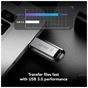 USB флеш накопичувач Lexar 256GB JumpDrive M400 USB 3.0 (LJDM400256G-BNBNG) - зменшене зображення 5