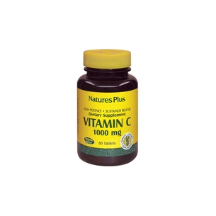 Вітамін Natures Plus Вітамін С 1000мг, 60 таблеток (NTP2300) зображення 1