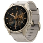 Смарт-годинник Garmin fenix 8 43mm, AMOLED, Saph, SftGldSS/FogGryLeatherBnd, Excl, GPS (010-02903-40) - зменшене зображення 1