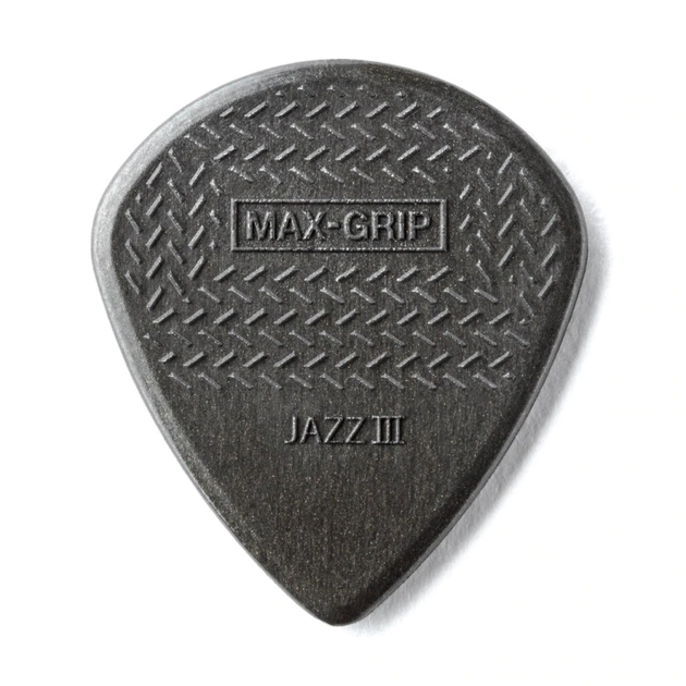 Медіатор Jim Dunlop Max-Grip Jazz III Carbon Fiber Pick 6 шт. (471P3C) - picture 1